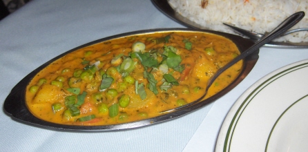 Aloo matar is a delicious way to eat your peas