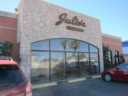 Julio's on the Interstate 10 frontage road