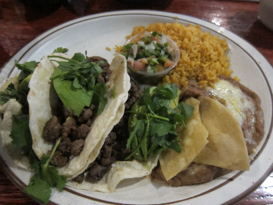 Steak tacos