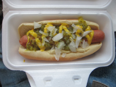 Original Caliche hot dog