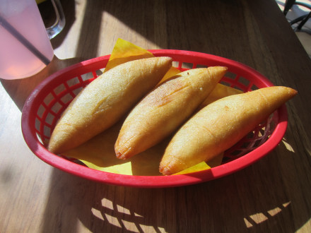 Combo order of empanadas